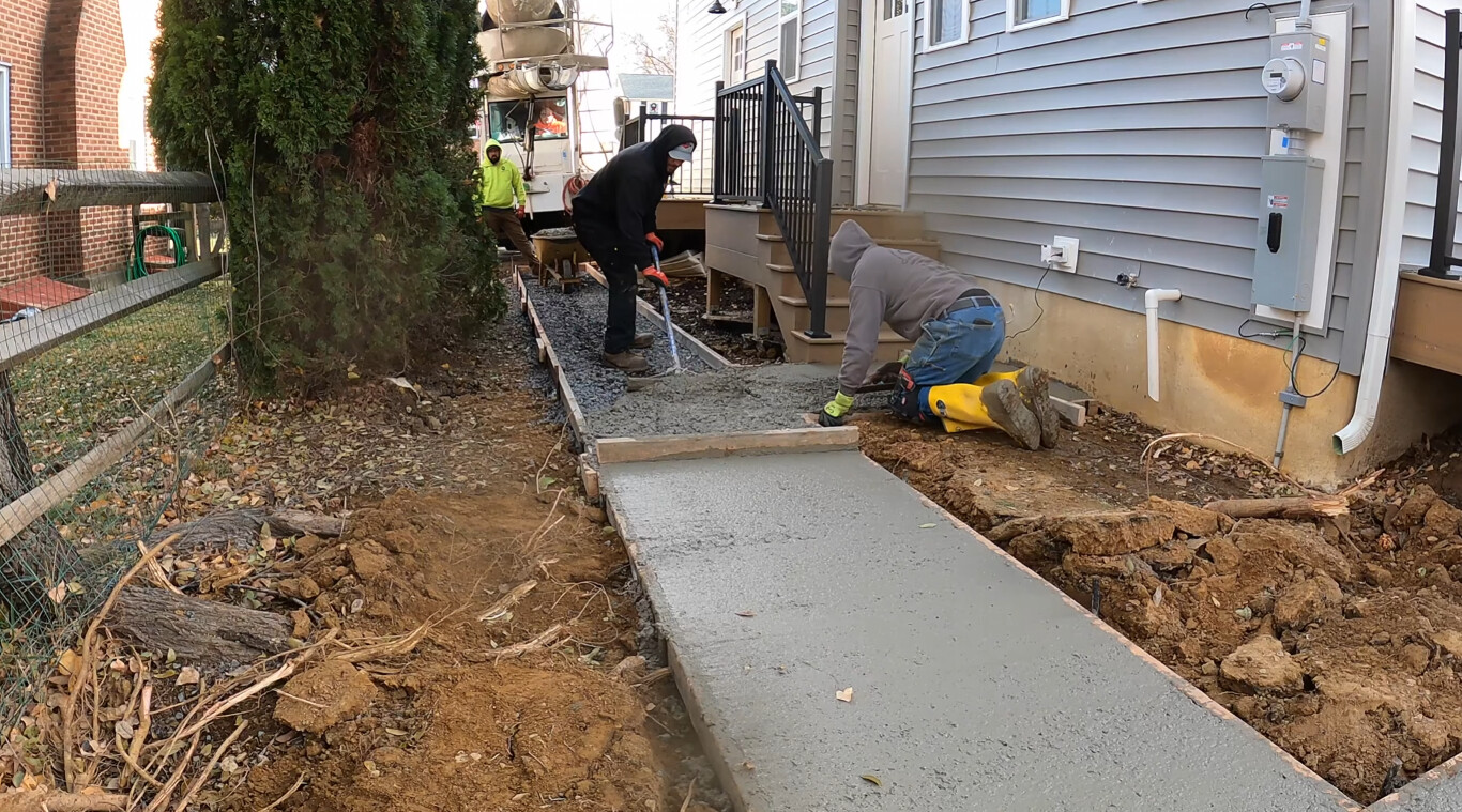 Concrete Sidewalks & Walkways service in Crown Point, IN